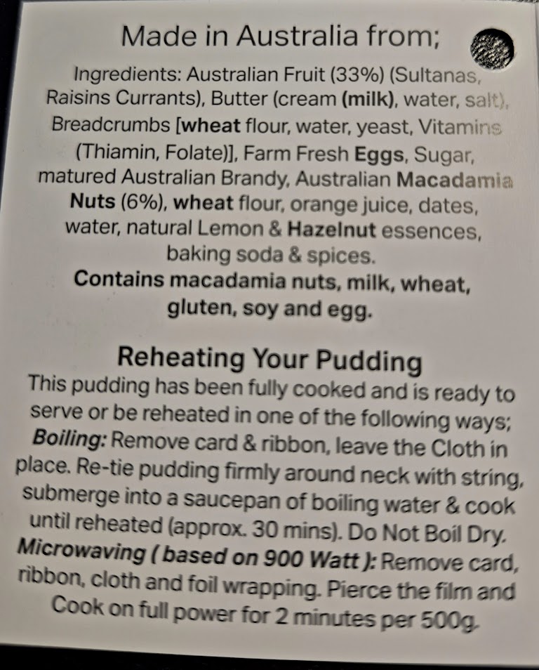Macadamia & Brandy Puddings and Logs - Image 6