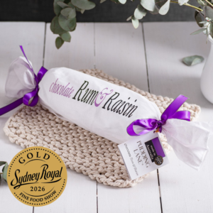 Chocolate Rum & Raisin Puddings and Logs