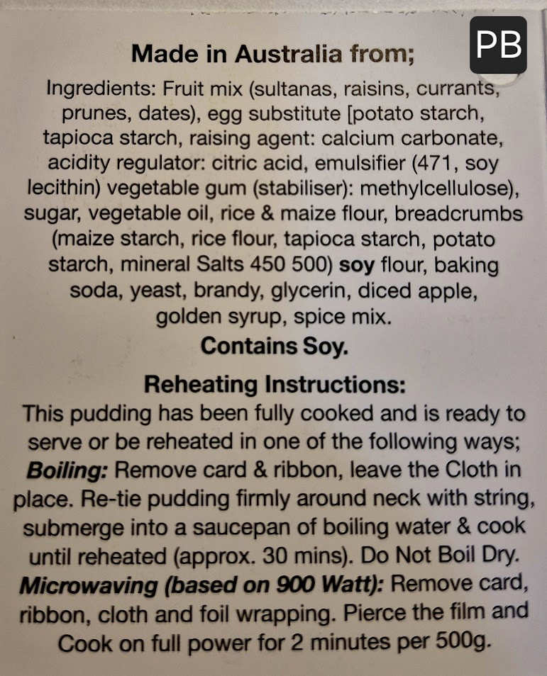 Plant Based Pudding Logs - Vegan (Gluten Free, Dairy Free, Egg Free) - Image 4